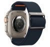 Spigen Lite Fit Ultra Apple Watch Ultra 3 / 2 / 1 49mm / 10 /  9 / 8 / 7 45mm / SE / 6 / 5 / 4 44mm / 3 / 2 / 1 42mm szövet szíj, tengerészkék
