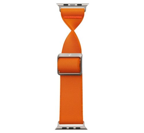Spigen Lite Fit Ultra Apple Watch Ultra 3 / 2 / 1 49mm / 10 /  9 / 8 / 7 45mm / SE / 6 / 5 / 4 44mm / 3 / 2 / 1 42mm szövet szíj, narancs