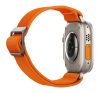 Spigen Lite Fit Ultra Apple Watch Ultra 3 / 2 / 1 49mm / 10 /  9 / 8 / 7 45mm / SE / 6 / 5 / 4 44mm / 3 / 2 / 1 42mm szövet szíj, narancs