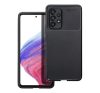 Forcell Carbon Premium Samsung Galaxy A52 5G / A52 LTE ( 4G ) / A52S karbon mintás szilikon tok, fekete