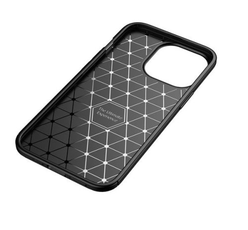 Forcell Carbon Premium Samsung Galaxy A52 5G / A52 LTE ( 4G ) / A52S karbon mintás szilikon tok, fekete