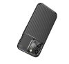 Forcell Carbon Premium Samsung Galaxy A52 5G / A52 LTE ( 4G ) / A52S karbon mintás szilikon tok, fekete