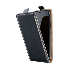 Flip tok szilikon belsővel Samsung Galaxy A34 5G , fekete