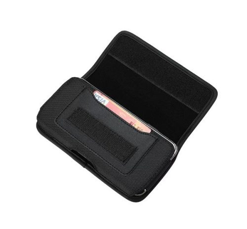 Forcell Oxford univerzális álló övre tehető tok, Apple iPhone 8/12 mini/13 mini/Samsung Galaxy A53