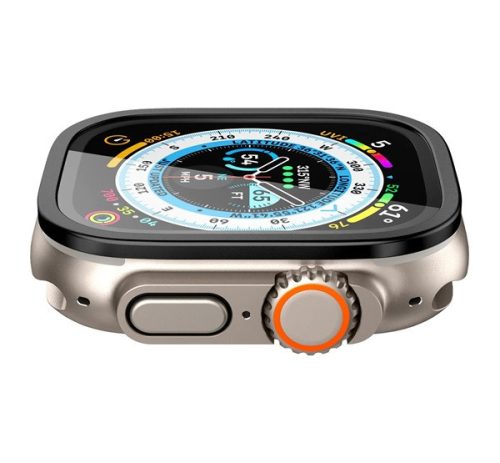 Spigen Glas.tR SLIM Pro Apple Watch Ultra 2 / 1 49mm tempered kijelzővédő fólia, fekete