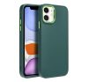 Frame Apple iPhone 11 szilikon tok, zöld