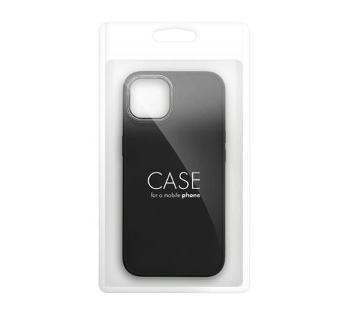 Frame Apple iPhone 14 Plus közepesen ütésálló tok kameravédő kerettel, fekete