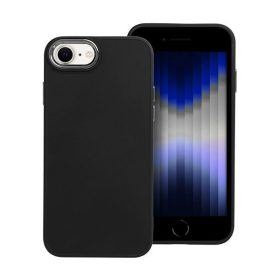   Frame Apple iPhone 7/8/SE 2020/SE 2022 közepesen ütésálló tok kameravédő kerettel, fekete