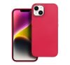 Frame Samsung Galaxy A14 4G/A14 5G  közepesen ütésálló tok kameravédő kerettel, magenta