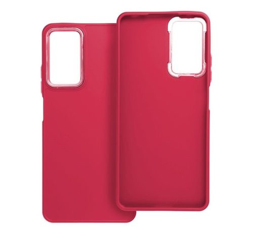 Frame Xiaomi Redmi Note 11 Pro/11 Pro 5G közepesen ütésálló tok kameravédő kerettel, magenta