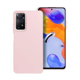   Frame Xiaomi Redmi Note 11 Pro/11 Pro 5G közepesen ütésálló tok kameravédő kerettel, rózsaszín