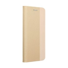  Forcell Sensitive mágneses flip tok Apple iPhone 15 Pro , arany