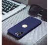 Forcell Soft Apple iPhone 15 Pro Max szilikon tok, sötétkék