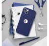 Forcell Soft Apple iPhone 15 Plus szilikon tok, sötétkék