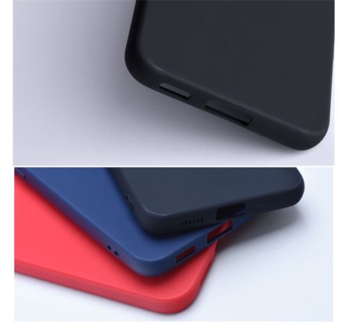 Forcell Soft Apple iPhone 15 Plus szilikon tok, fekete