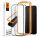 Spigen AlignMaster Glas.tR Apple iPhone 15 Pro Tempered kijelzővédő fólia (2db)