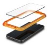 Spigen AlignMaster Glas.tR Apple iPhone 15 Pro Tempered kijelzővédő fólia (2db)