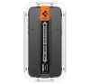Spigen Glas.tR EZ Fit Apple iPhone 15 Pro Max Tempered kijelzővédő fólia felhelyező kerettel (2db)