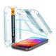 Spigen Glas.tR EZ Fit Apple iPhone 15 Plus / iPhone 16 Plus Tempered kijelzővédő fólia felhelyező kerettel (2db)