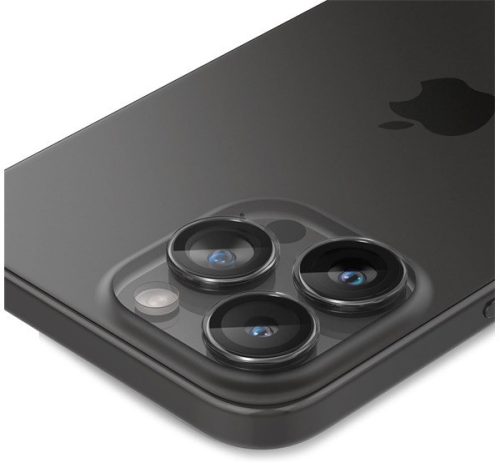 Spigen Glas.tR EZ Fit Optik Pro Apple iPhone 14 Pro / 14 Pro Max / 15 Pro / 15 Pro Max / 16 Pro / 16 Pro Max / 17 Pro / 17 Pro Max, Tempered kameralencse-védő fólia (2db)