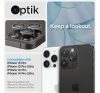 Spigen Glas.tR EZ Fit Optik Pro Apple iPhone 14 Pro / 14 Pro Max / 15 Pro / 15 Pro Max / 16 Pro / 16 Pro Max / 17 Pro / 17 Pro Max, Tempered kameralencse-védő fólia (2db)