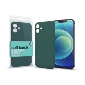   Xprotector Soft Touch szilikon tok Slim Apple iPhone 15 Pro Max, sötétzöld