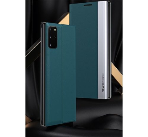 Apple iPhone 12 / 12 Pro, oldalra nyíló tok, piros