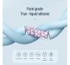 Nillkin Flowspeed USB-C / Lightning  szilikon kábel, 27W, 1,2m, kék