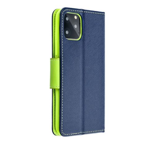 Fancy Xiaomi Redmi Note 13 Pro 5G flip tok, kék-lime