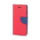 Fancy Samsung Galaxy A25 5G flip tok, piros-kék