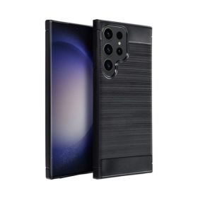 Forcell Carbon hátlap tok Samsung Galaxy A15 5G, fekete