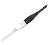 4smarts Extension USB / USB-C töltő- és adatkábel, 60W, 1.5m, fehér
