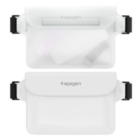 Spigen Aqua Shield A620  vízálló táska, fehér (2db)