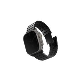   Uniq Strova Magsafe Apple Watch állítható szíj, 49/45/44/42MM, fekete