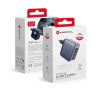 Forcell hálózati gyorstöltő 3xUSB-C + USB-A, PD + QC 4.0, 4A, 100W, kék