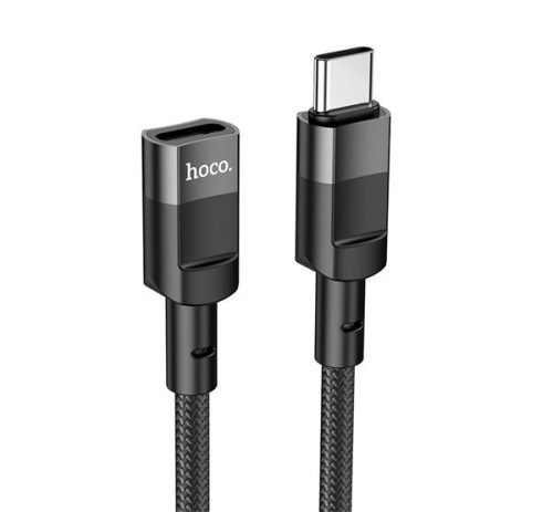 Hoco U107 USB-C hosszabbító kábel 1,2m, fekete