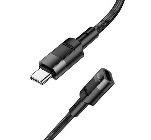 Hoco U107 USB-C hosszabbító kábel 1,2m, fekete