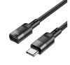 Hoco U107 USB-C hosszabbító kábel 1,2m, fekete