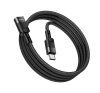Hoco U107 USB-C hosszabbító kábel 1,2m, fekete