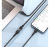 Hoco U107 USB-C hosszabbító kábel 1,2m, fekete