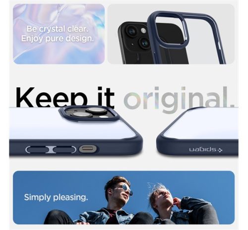 Spigen Ultra Hybrid Apple iPhone 15, sötétkék