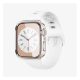 Spigen Ultra Hybrid Apple Watch 9 / 8 / 7 41mm tok, Crystal Clear, átlátszó