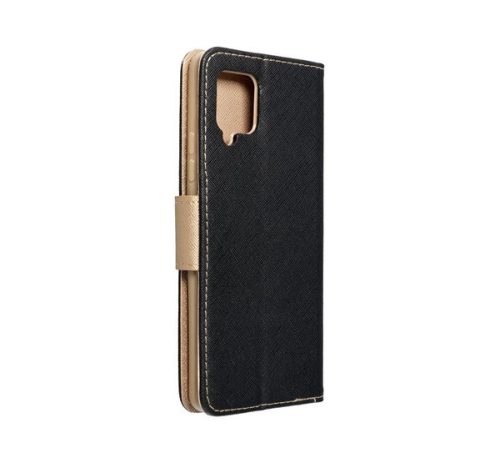 Fancy Samsung Galaxy A35 5G  flip tok, fekete-arany