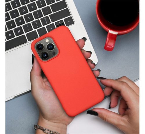 Forcell Silicone Xiaomi redmi 13C szilikon tok, barack