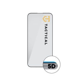   Tactical Glass Shield 5D Apple iPhone 15 Pro Max kijelzővédő üvegfólia, fekete