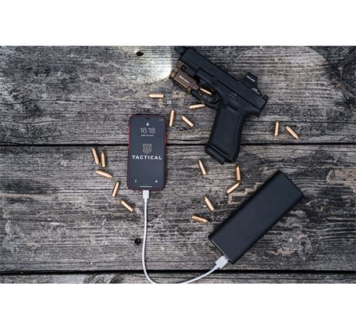 Tactical Smooth Thread USB / USB-C töltő- és adatkábel, 2m, fekete