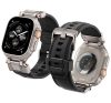 Spigen DuraPro Armor Apple Watch Ultra 3 / 2 / 1 49mm / 10 /  9 / 8 / 7 45mm / SE / 6 / 5 / 4 44mm / 3 / 2 / 1 42mm óraszíj, fekete (AMP07591)