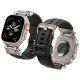 Spigen DuraPro Armor Apple Watch Ultra 3 / 2 / 1 49mm / 10 /  9 / 8 / 7 45mm / SE / 6 / 5 / 4 44mm / 3 / 2 / 1 42mm óraszíj, fekete (AMP07591)