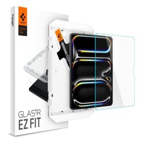   Spigen Glas.tR EZ Fit iPad Pro 13" (2024 / 2025) tempered glass kijelzővédő fólia felhelyező kerettel