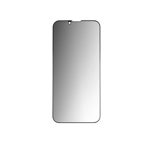 Apple iPhone 13 Pro Max, 5D Full Glue betekintésgátló tempered glass kijelzővédő üvegfólia, fekete